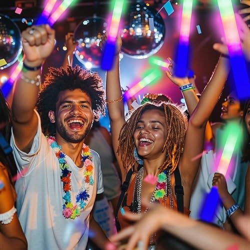 12 PCS Foam Glow Sticks with 3 Modes P3817