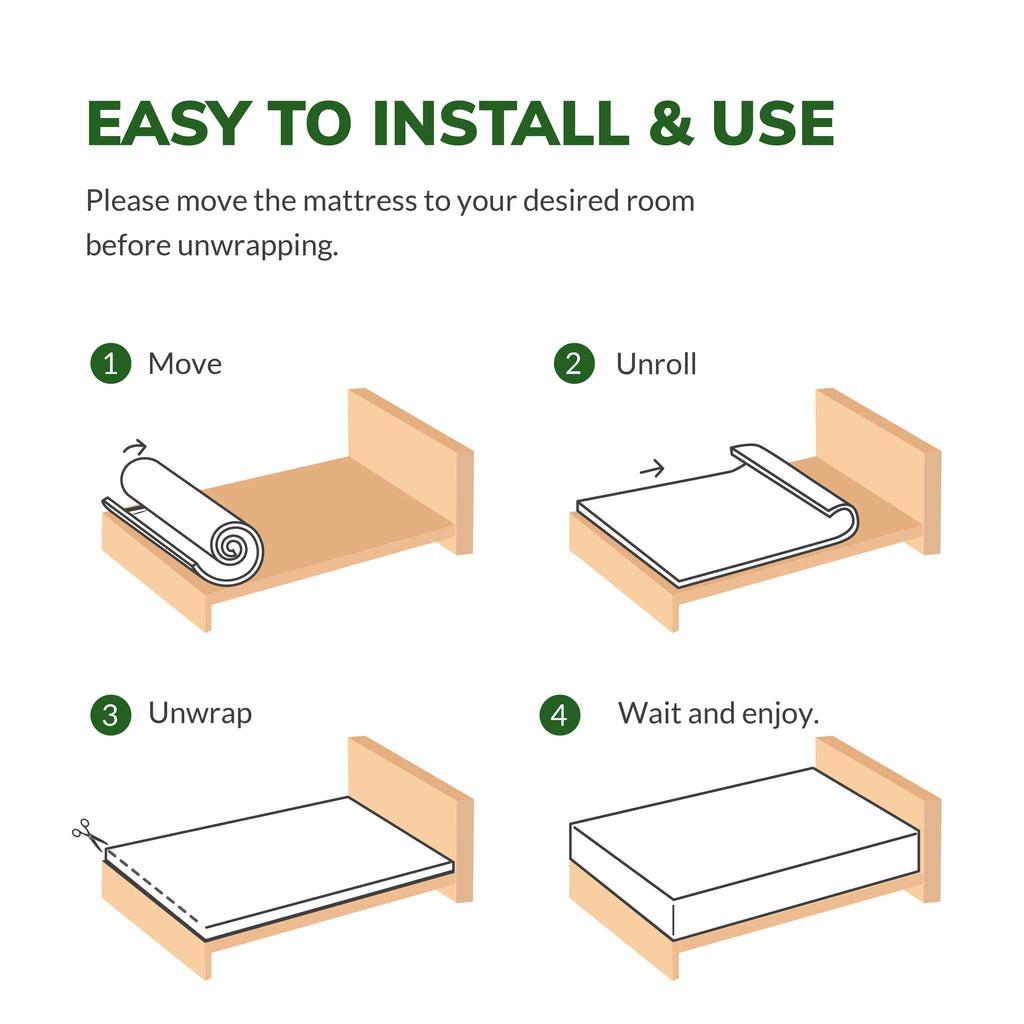 6 inch Full Memory Foam Mattress N78133