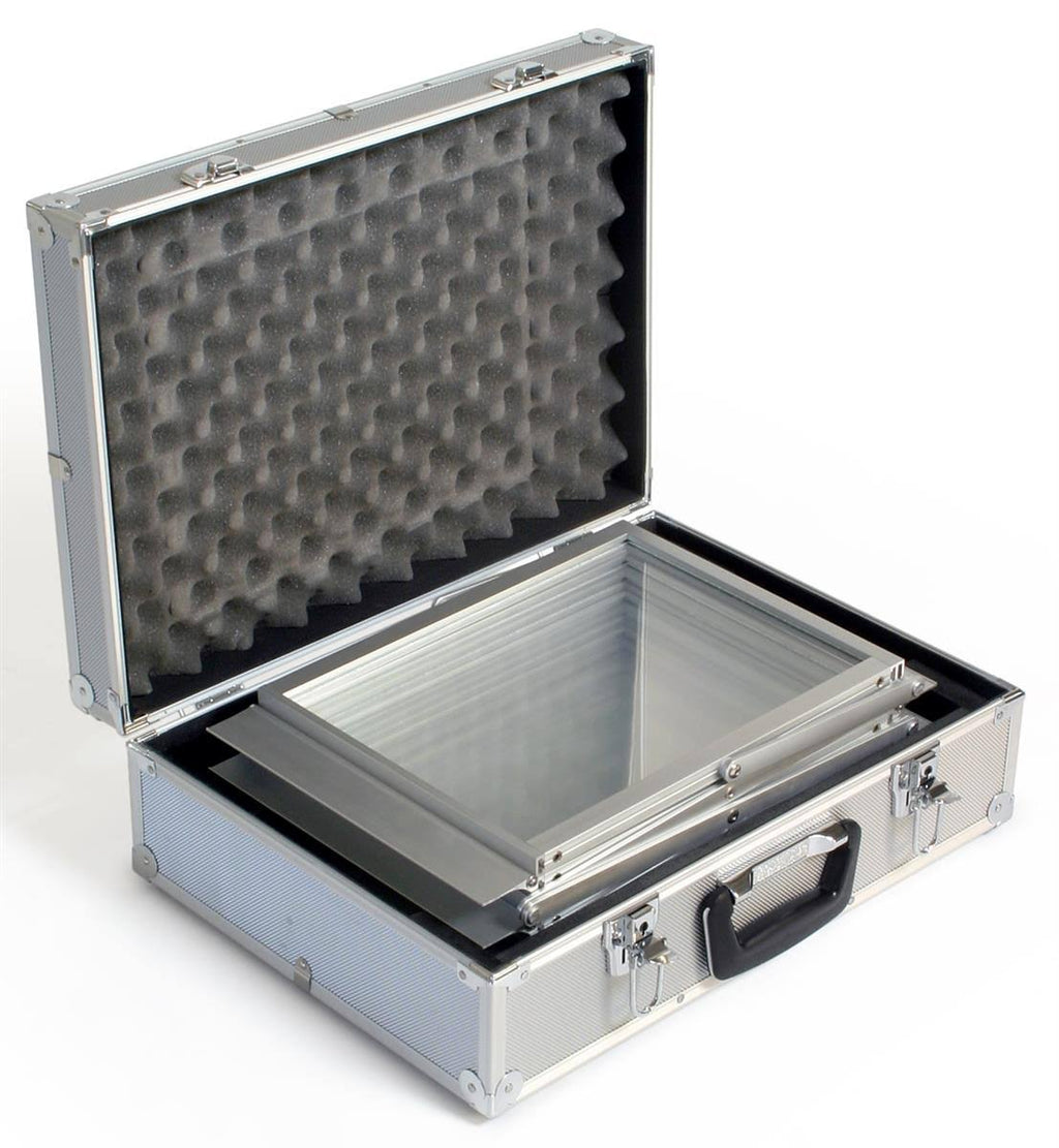 5 Pocket Catalog Rack with Carrying Case, Adjust to 44.5, 53, and 58.5 inch Tall K665213