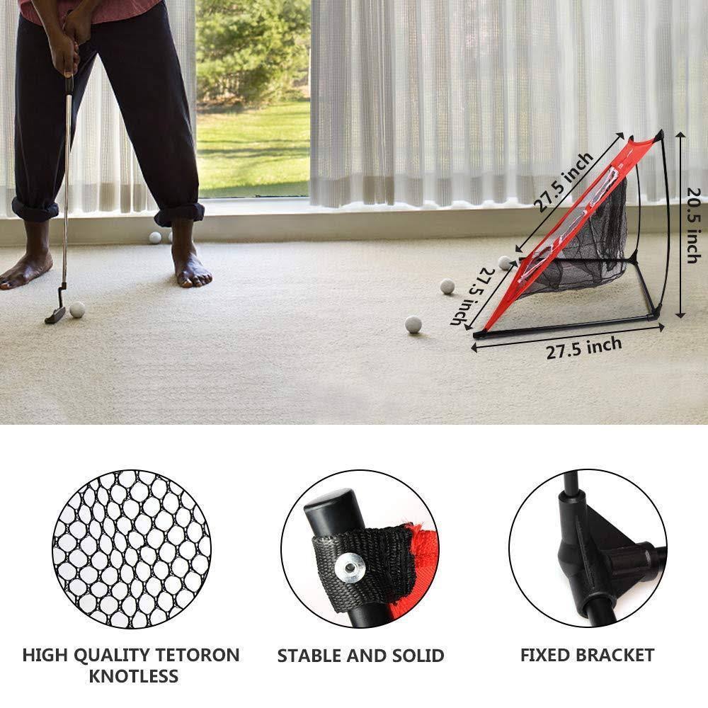 4 in 1 Golf Practice Set 10x7ft with Carry Bag Q39831