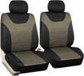 Black Universal Fit Cloth Bucket Seat Covers L713809