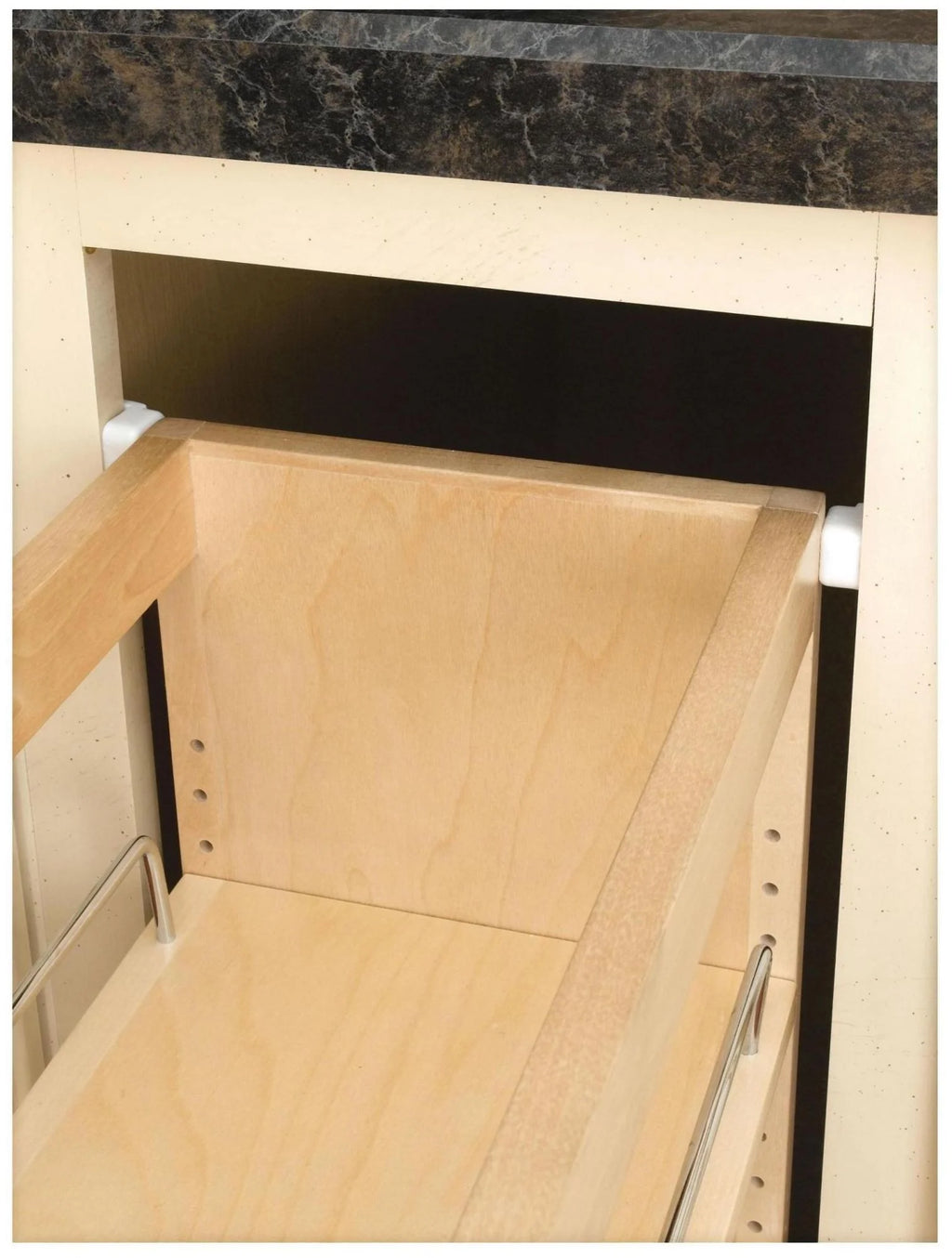 8-5/8" Wood Vanity Pull Out Organizer O144