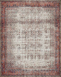 Ivory Brick Rug R4486