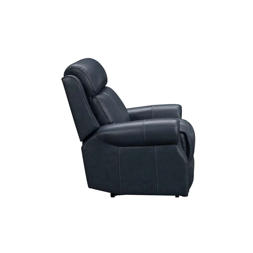 Blue Power Recliner L6830