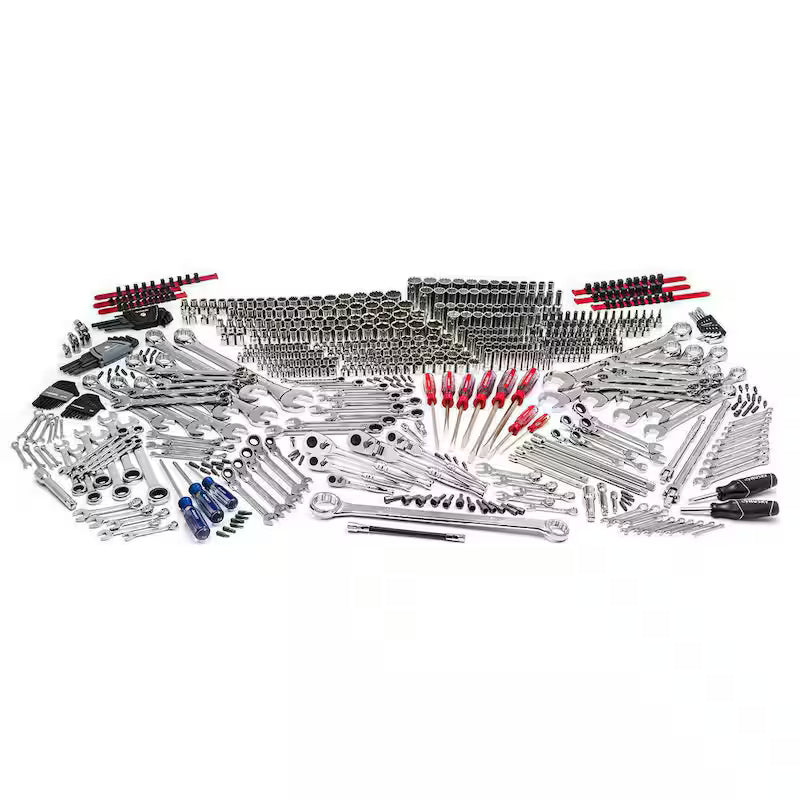 1/4 in., 3/8 in., and 1/2 in. Drive Mechanics Tool Set (605-Piece) F283000