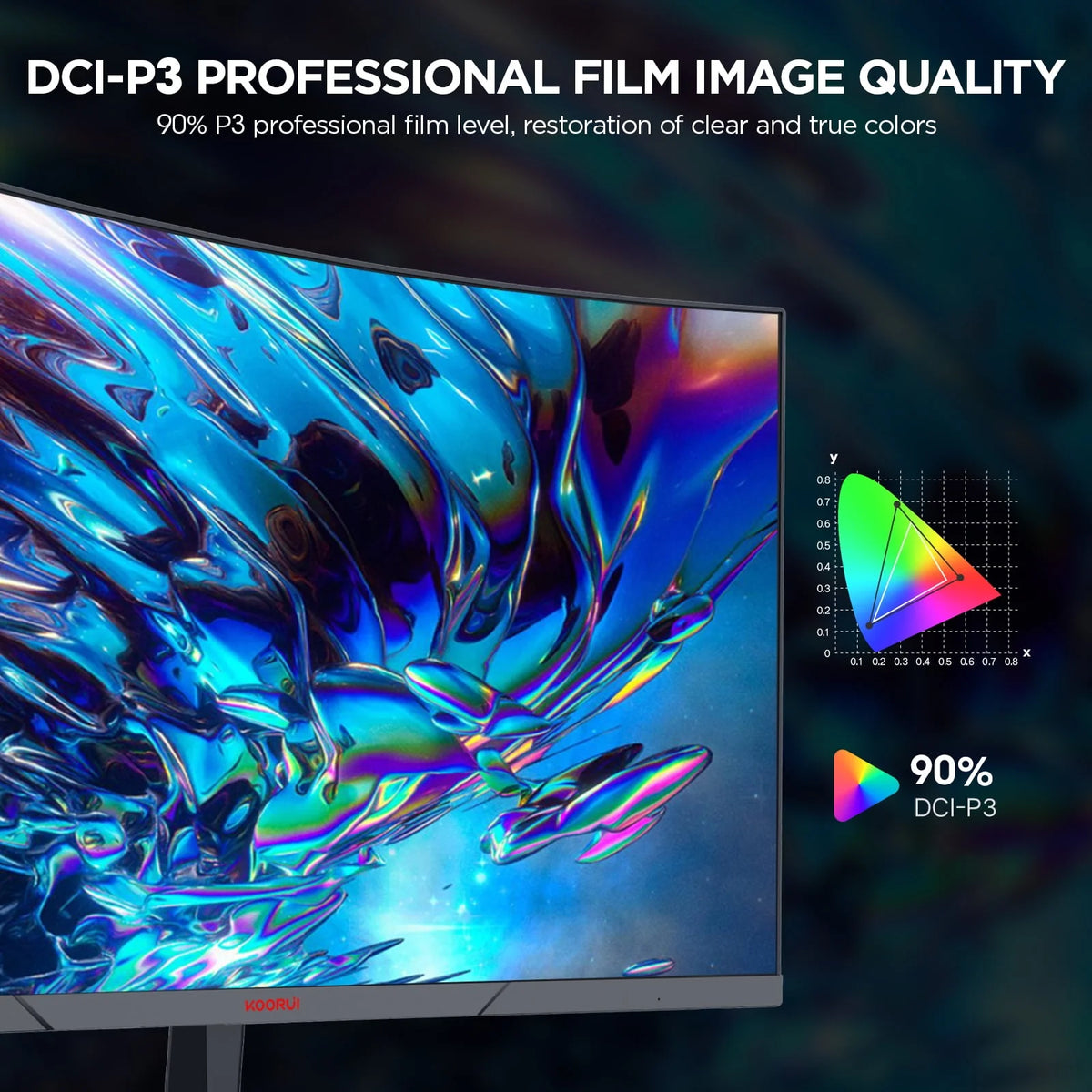 24 inch 165Hz 1ms FHD 1080P VA Gaming Monitor U2093