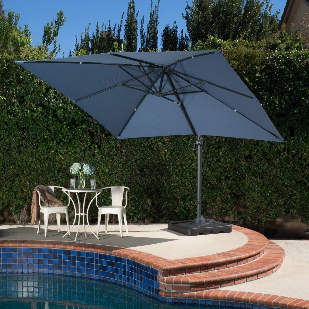 8-Foot Canopy Umbrella with Stand M155