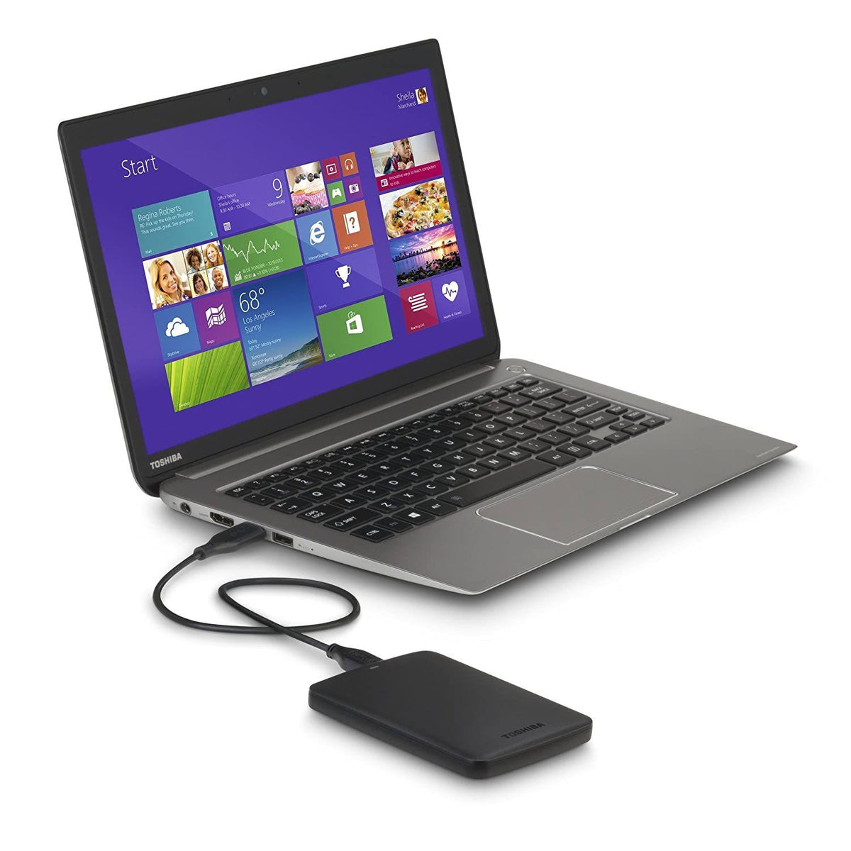500GB Portable Hard Drive Black R399962