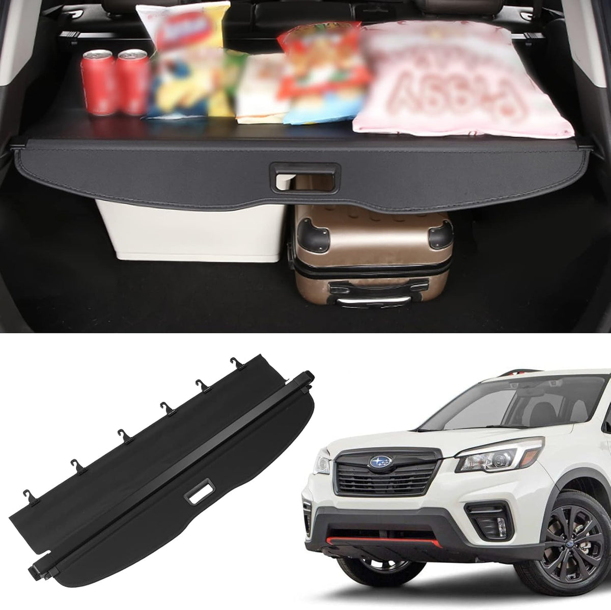 Black Cargo Cover Pack of 2 A521822