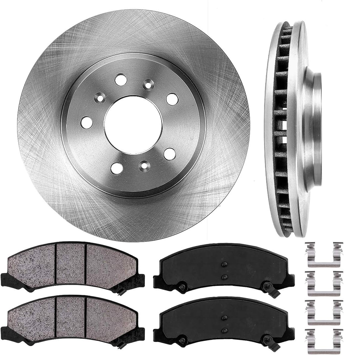 Brake Rotors + Pads + Clips N257