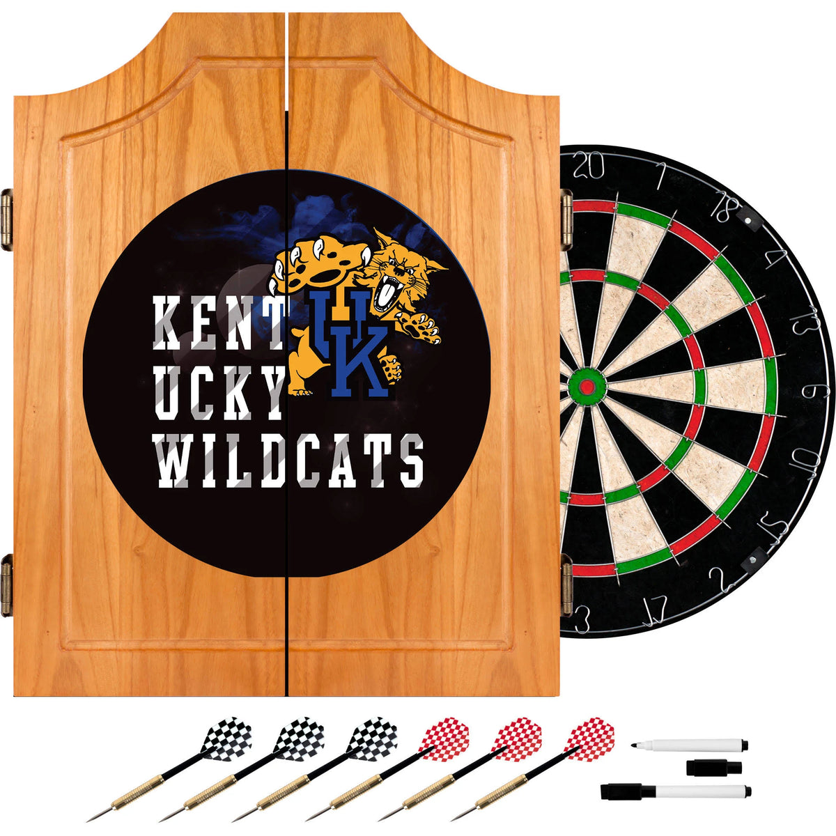 Wood Dart Cabinet Set V326