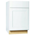 White 21 in. Shaker Base Cabinet Q741233