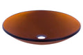 Glass Vessel Bathroom Sink Set O15283