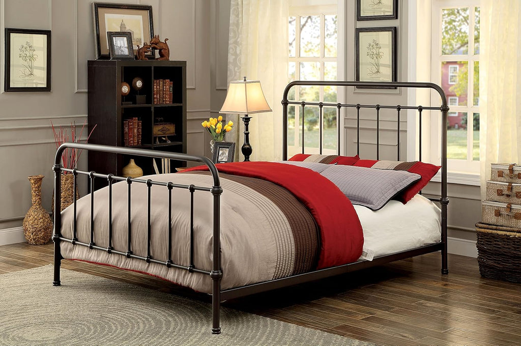 Metal Bed, Full, Dark Bronze U6536
