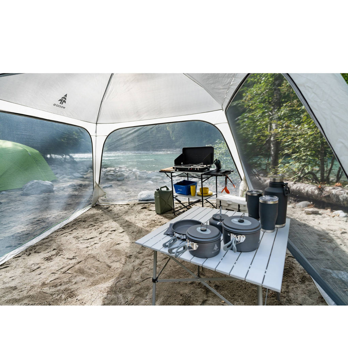12x12 ft Canopy Tent Screen House N8297