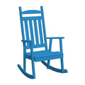 Caribbean Blue Porch Rocker R212835