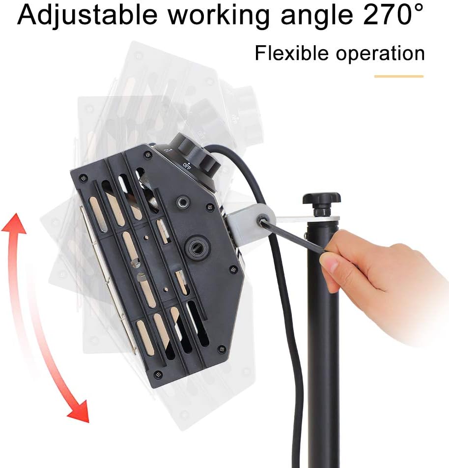 2000W Shortwave Infrared Paint Curing Lamp with Bracket G387