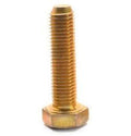 3/8-16 x 5/8 Coarse Thread Grade BD Hex Cap Screw Alloy Steel Yellow Zinc Plated P8813