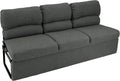 72 RV Jackknife Sleeper Sofa with Drop-Down Console Cloth Fabric X229