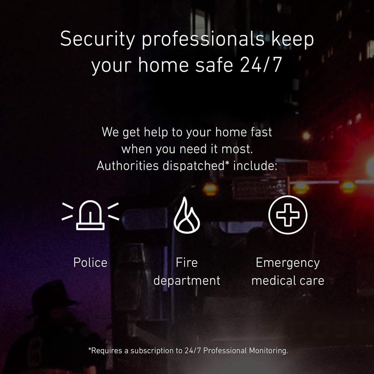 9 Piece Wireless Home Security System with HD Camera G926