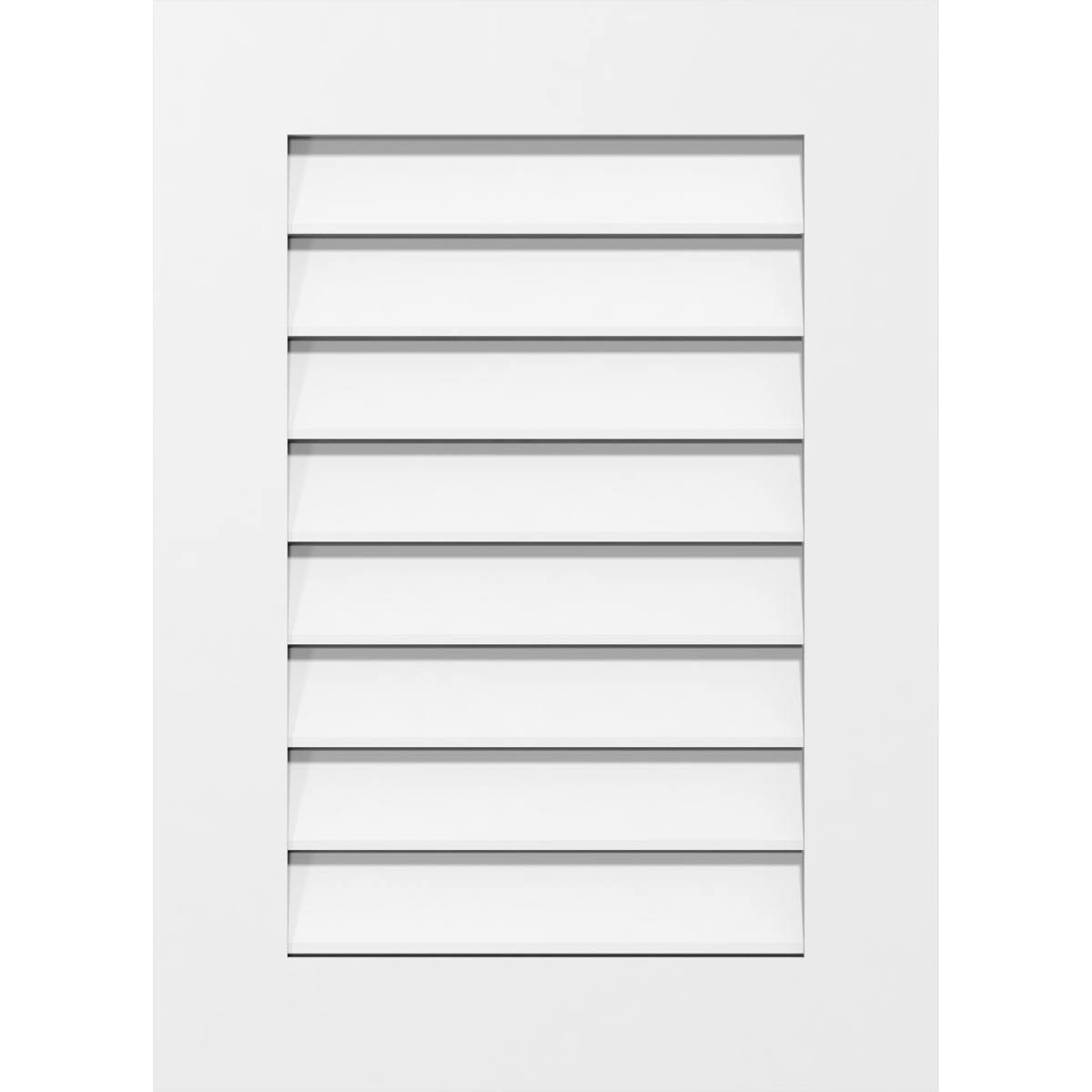 PVC Gable Vent 30x22 C8378