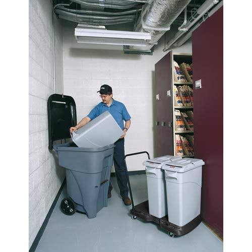 65 gal Blue Rectangular Trash Can M48020