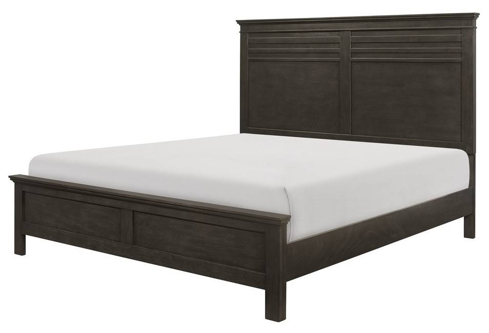 Espresso Wood Cal King Bed U97464