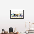 Black Float Frame Canvas Art 30 x 20 I635510