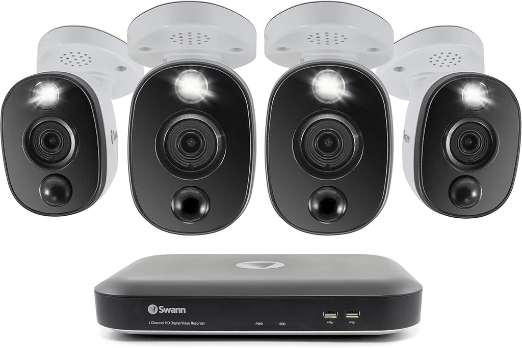 4 Channel 4 Camera 4K HD DVR Security System R636059