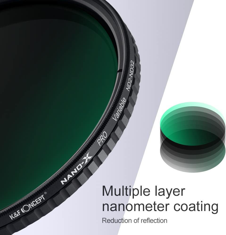 67mm Variable ND2-ND32 Neutral Density Filter N47466