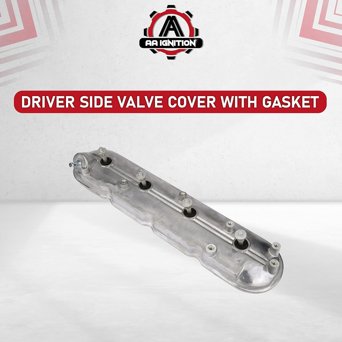 Driver Side Valve Cover with Gasket 4.8L 5.3L 5.7L 6.0L 6.2L Pack of 2 I89794