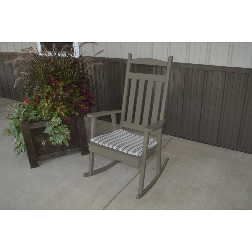 Caribbean Blue Porch Rocker R212835