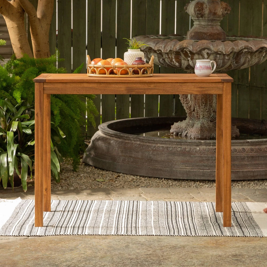 Acacia Wood Counter Height Table K680