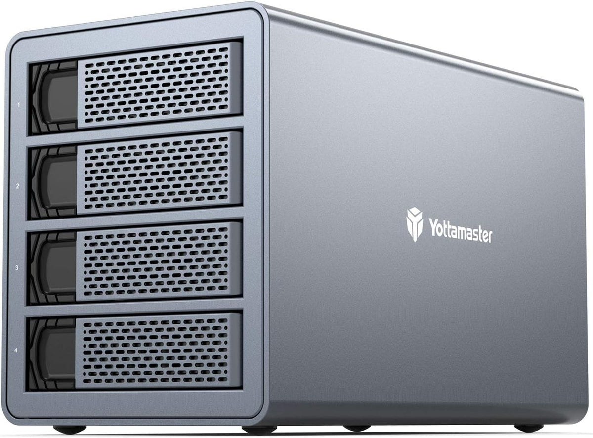 4 Bay Aluminum Alloy 2.5/3.5 Hard Drive Enclosure L14049