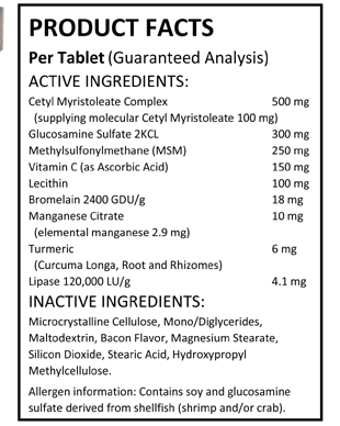 Canine Joint Formula 240 Count R18204