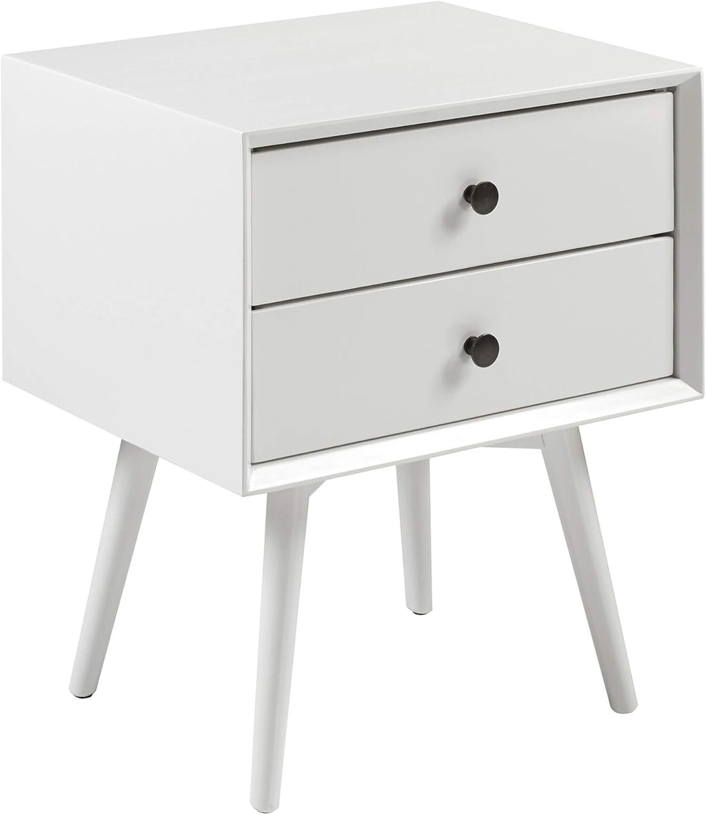 2 Piece 1 Drawer Solid Wood Nightstand Set P253