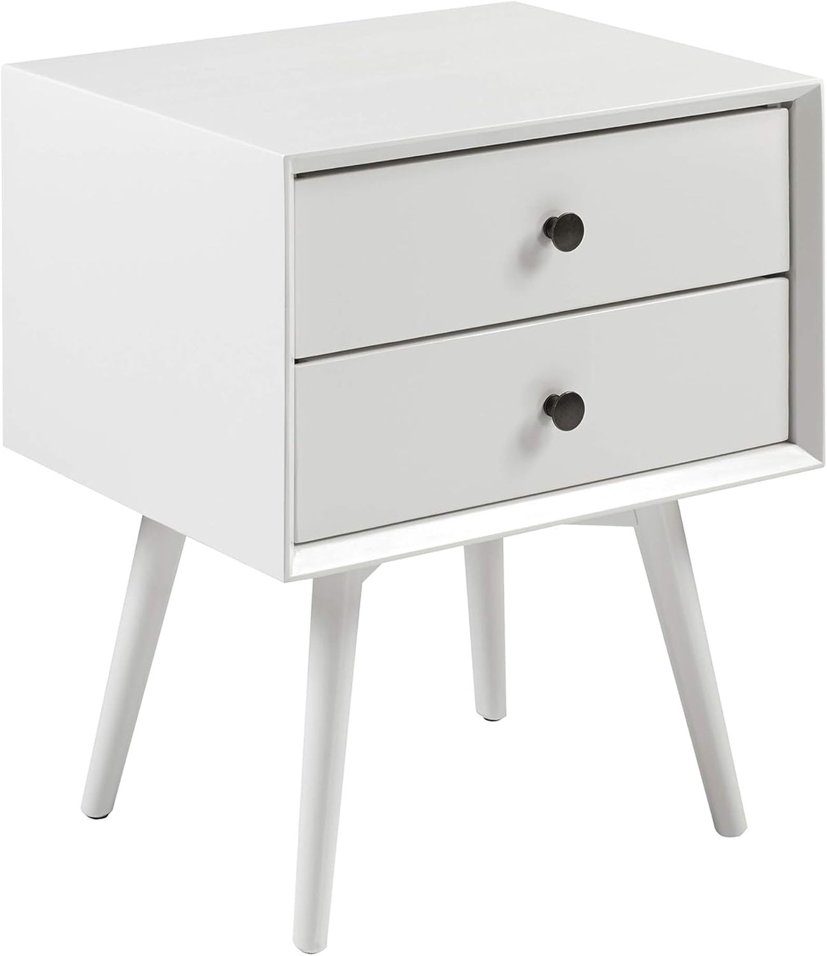 2 Piece 1 Drawer Solid Wood Nightstand Set P253