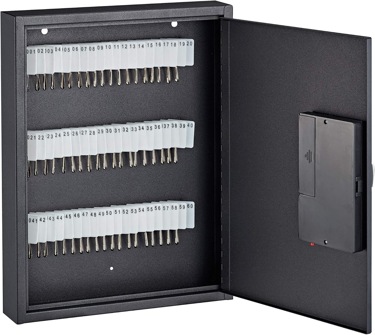 60 Hooks Black Steel Key Cabinet with Digital Lock R15101