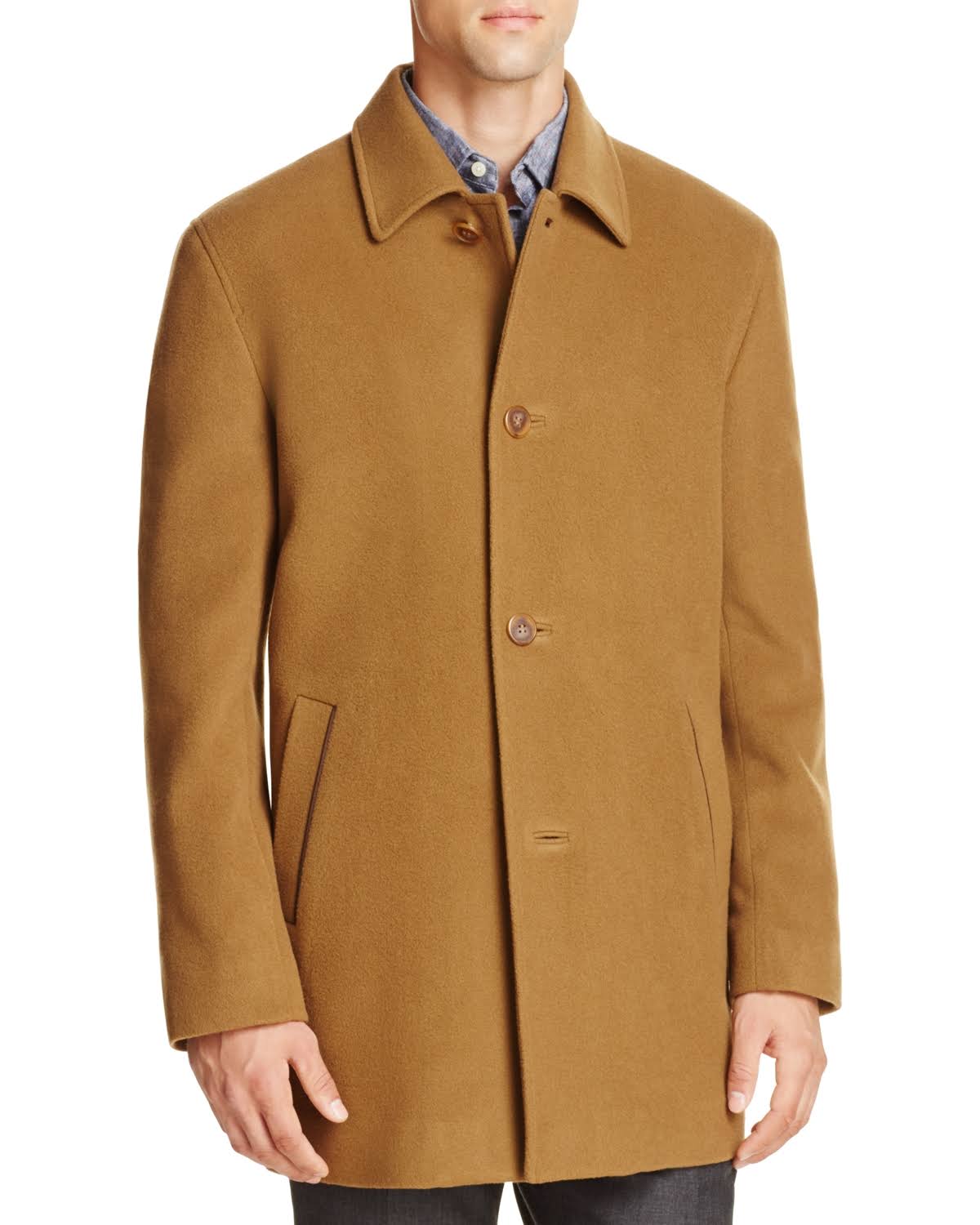 Wool Cashmere Topper Coat L2305