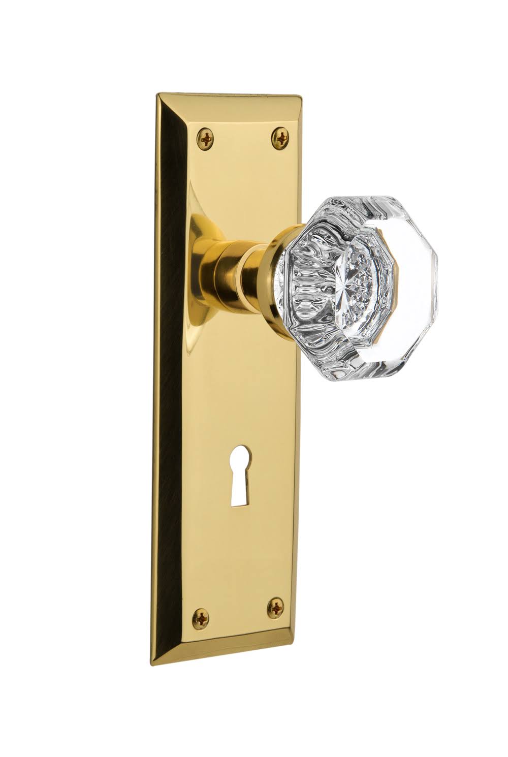 Polished Brass Door Knob O5140