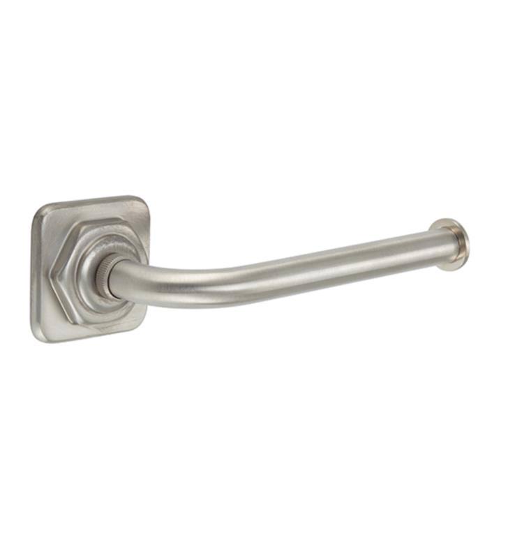 Single Post Paper Holder/Towel Ring Burnished Nickel Y777