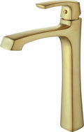 Matte Gold 1-Handle Single Hole Bathroom Sink Faucet with Drain G424422