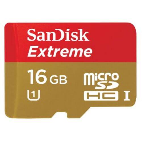 16GB microSDHC Flash Memory Card with Adapter D54527