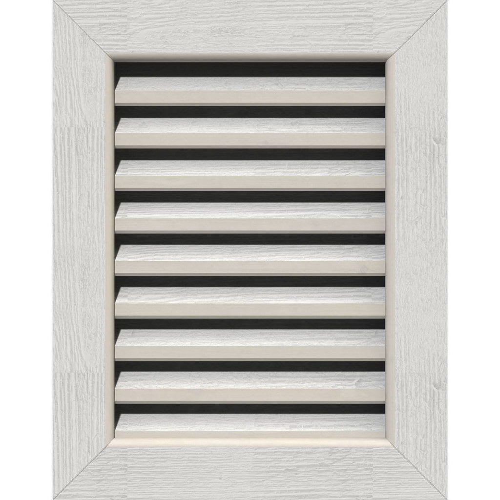 Vertical Gable Vent Primed Functional Rough Saw A34902