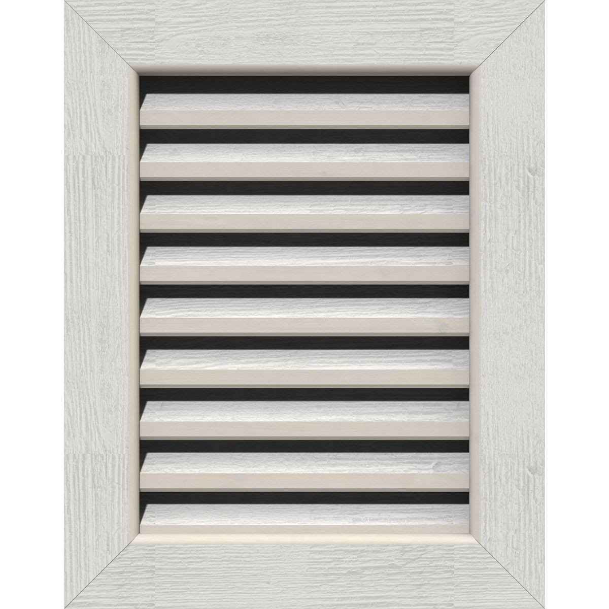 Vertical Gable Vent Primed Functional Rough Saw A34902