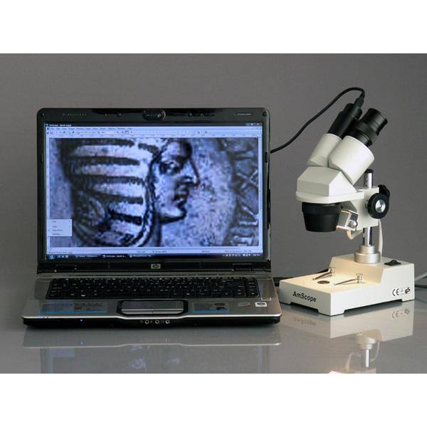Stereo Microscope + 2MP USB Camera B827327