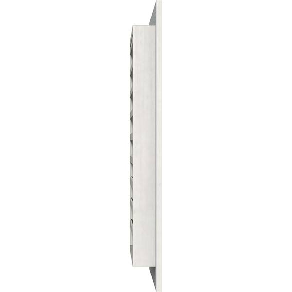 Vertical Gable Vent Primed Functional Rough Saw A34902