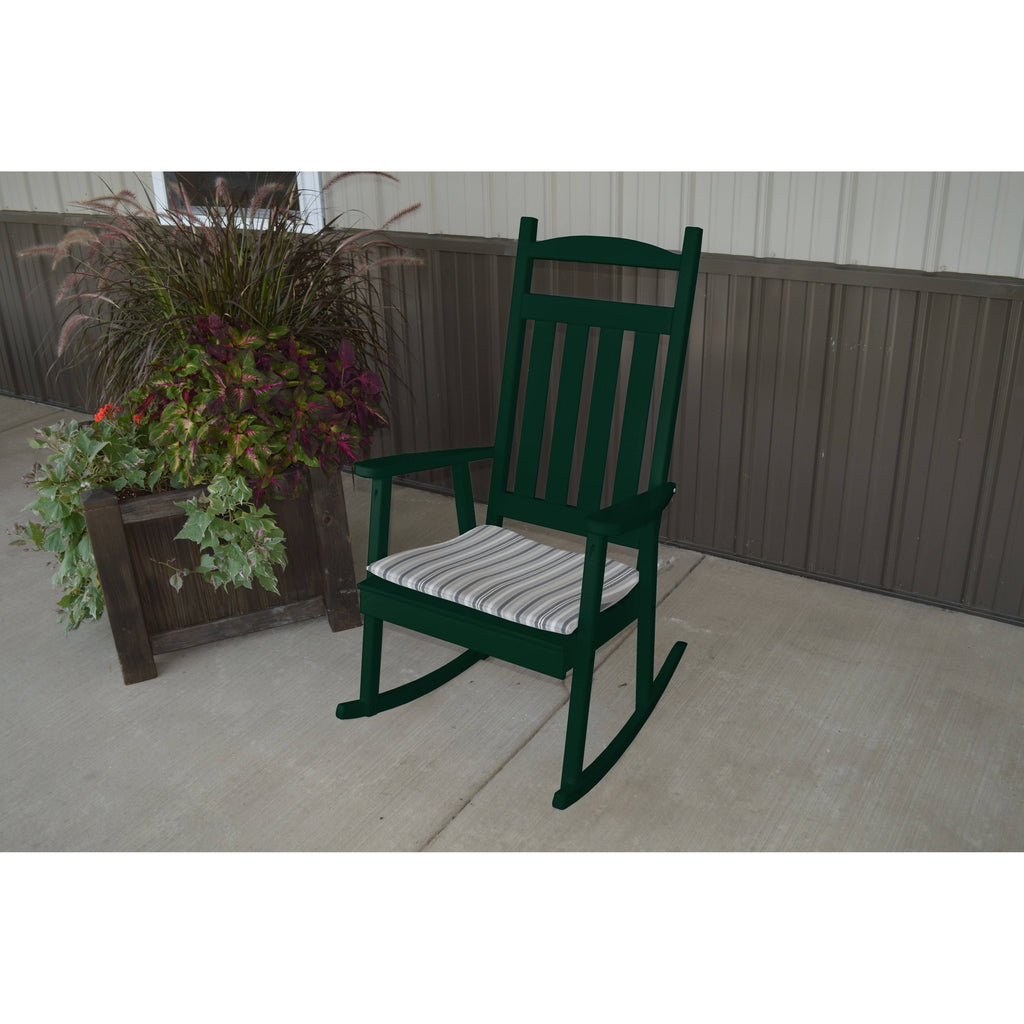 Caribbean Blue Porch Rocker R212835