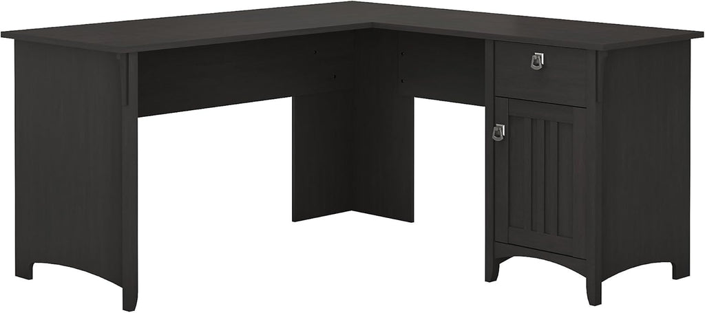 L Shaped Desk with Storage O61219