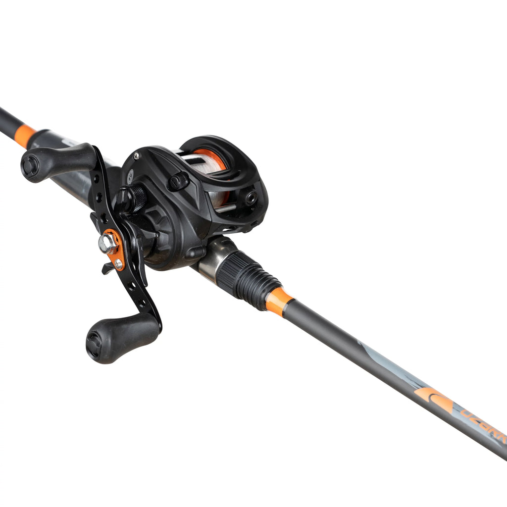 Baitcast Rod & Reel Fishing Combo Medium Action 6.5ft H24892